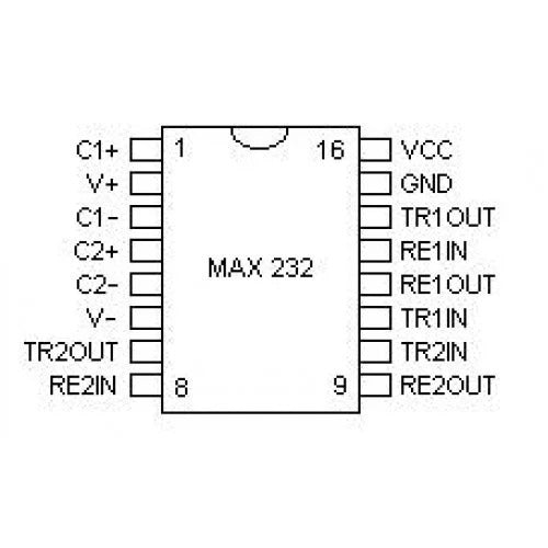 Max232 TTL Converter IC