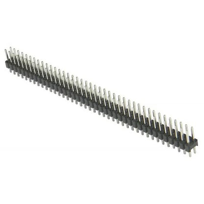 2.54MM Pitch 40 Pin Male Double Row (2 - 20) Pin Header Strip Breakable – 2Pcs