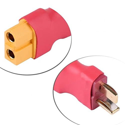 XT60 Female to Male T Plug Connector For Battery & Charger RC Quadcopter