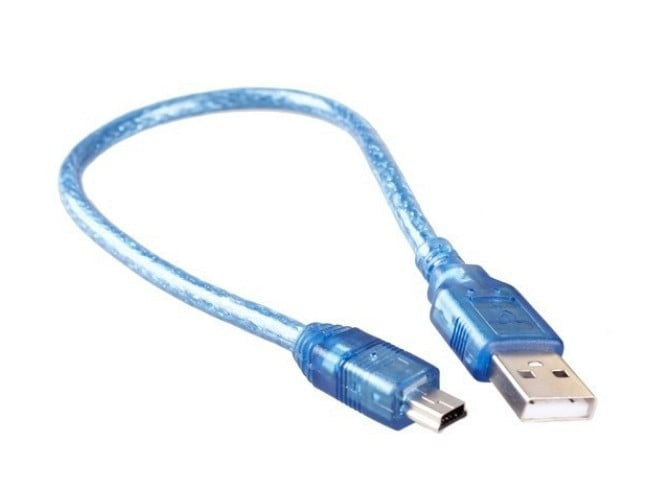 Cable for Arduino Nano (USB 2.0 A to USB 2.0 Mini B)