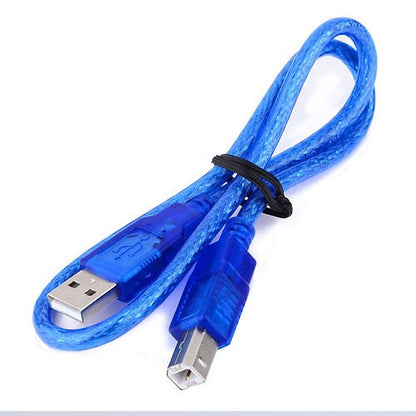 USB Cable For Arduino UNO/MEGA (USB A to B) – 0.3m