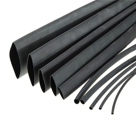 Heat Shrink Sleeve Tube 16mm Black 1meter Industrial Grade (HST)