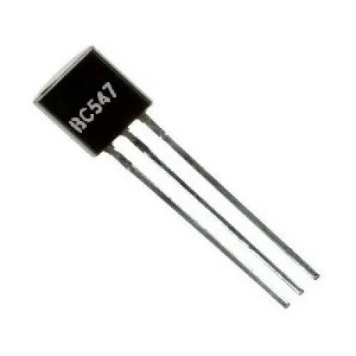 5 Pcs BC547 NPN General Purpose Transistor 45V 100mA TO-92 Package