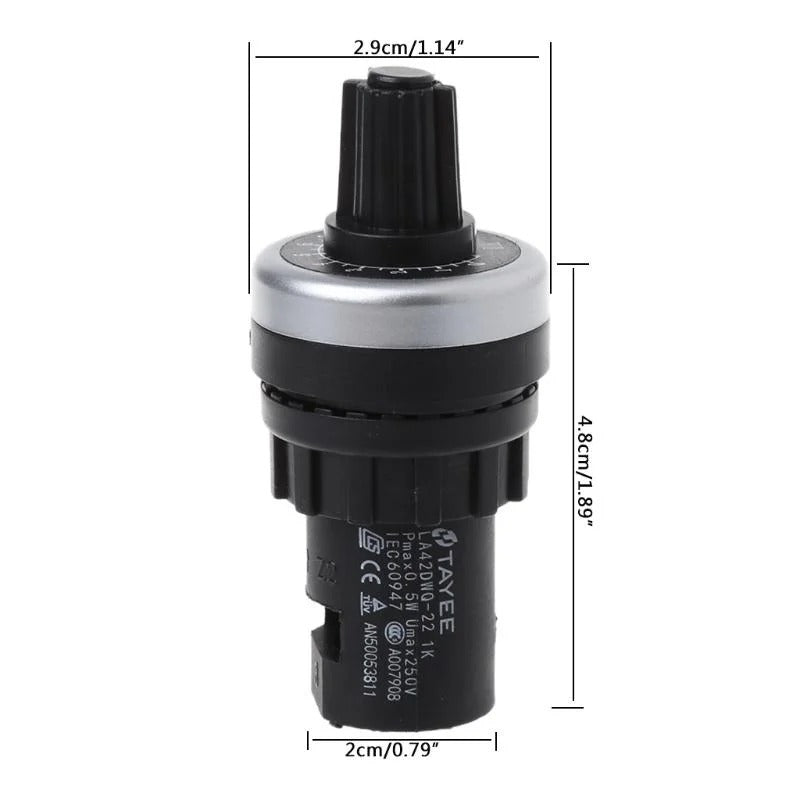 LA42DWQ-22 10K Industrial Rotary Potentiometer