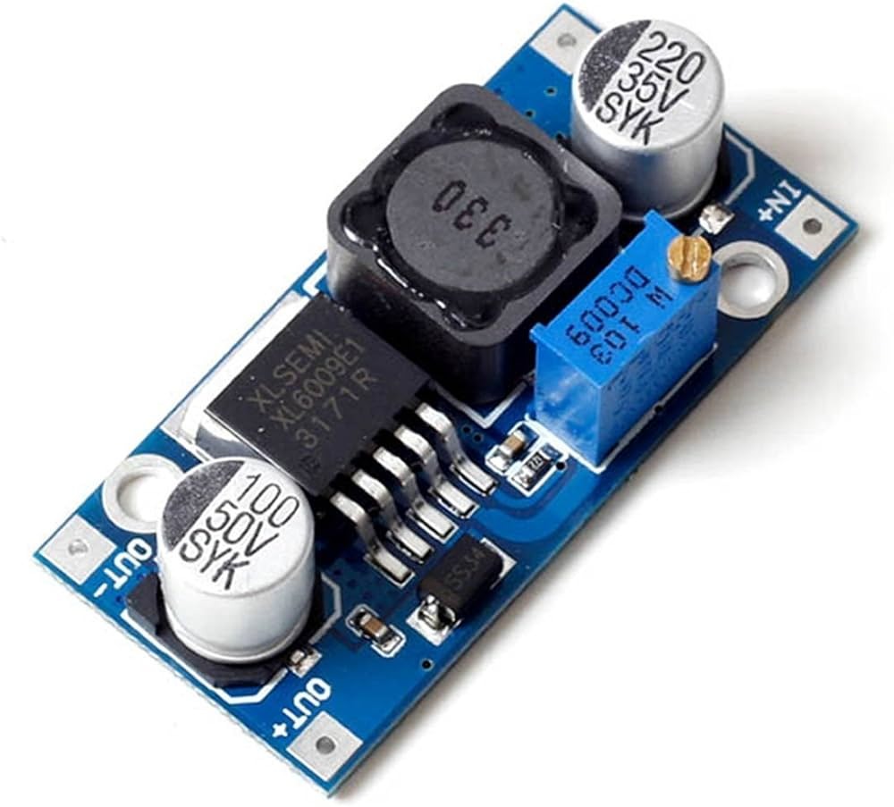 XL6009 5-35V DC-DC Adjustable Step-up Boost Power Converter Module