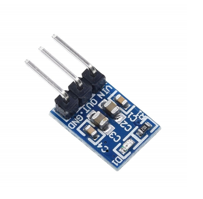 AMS1117-3.3 LDO 800MA DC 5V to 3.3V Step-Down Power Supply Module