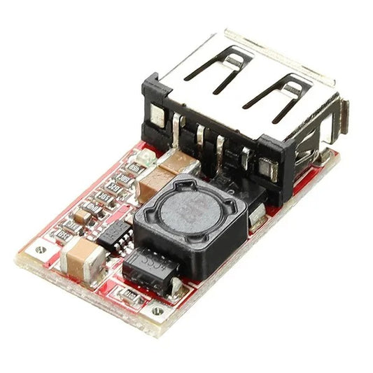 DC-DC 6-24V to 5V 3A USB Output Step Down Power Charger with Adjustable Buck Converter