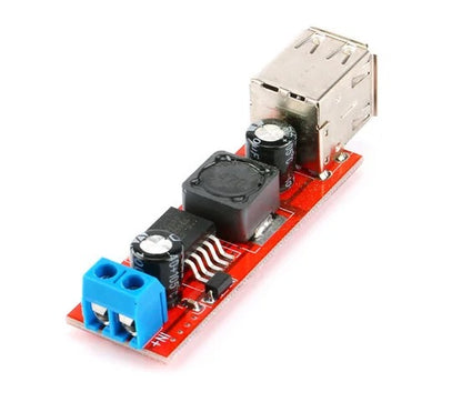 Dual USB Output 9V / 12V / 24V / 36V Car Charger Switch 5V 3A DC-DC Power Supply Buck Regulator Module