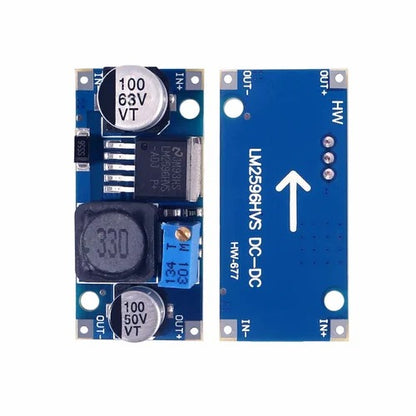 LM2596HVS DC-DC Buck Converter 4.5-50V to 3V-40V Adjustable Step Down Power Module