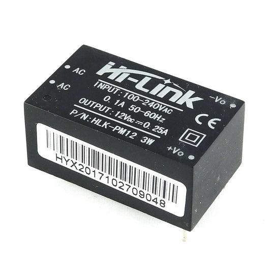 Hi-Link AC-DC Power Module HLK PM12 230V to 12V /3W