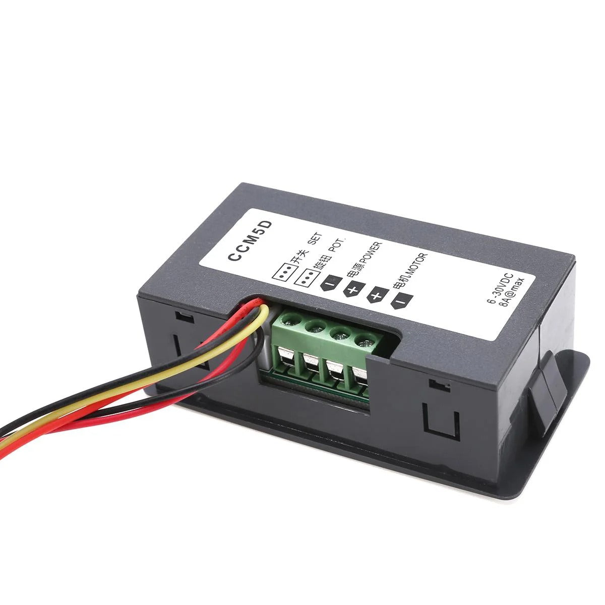 CCM5D DC Motor Speed Controller 6V-30V DC 240W MAX 8A Digital Display Switch