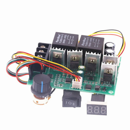 PWM Motor Speed Controller 40A DC 10V-50V Digital Display 60A Max 0~100%