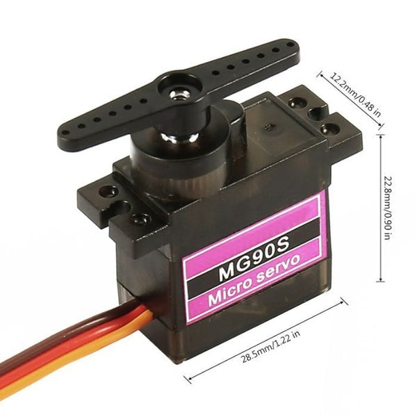 TowerPro MG90S Mini Digital Metal Gear Servo Motor 180 Degree