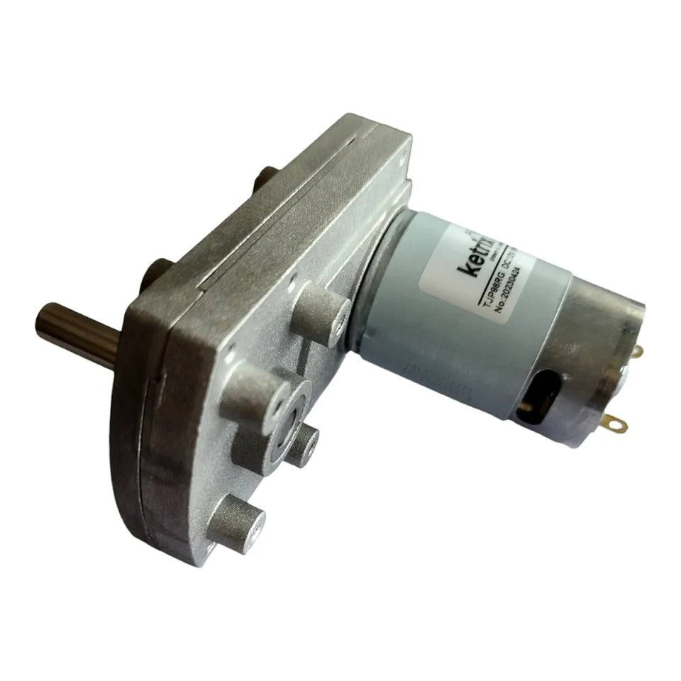 12V DC Square Gear / Geared Motor 10 RPM – High Torque