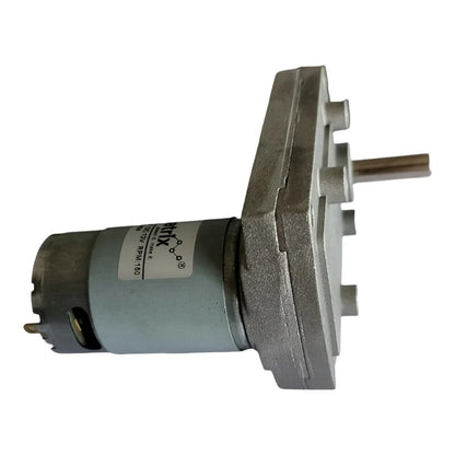 12V DC Square Gear / Geared Motor 10 RPM – High Torque