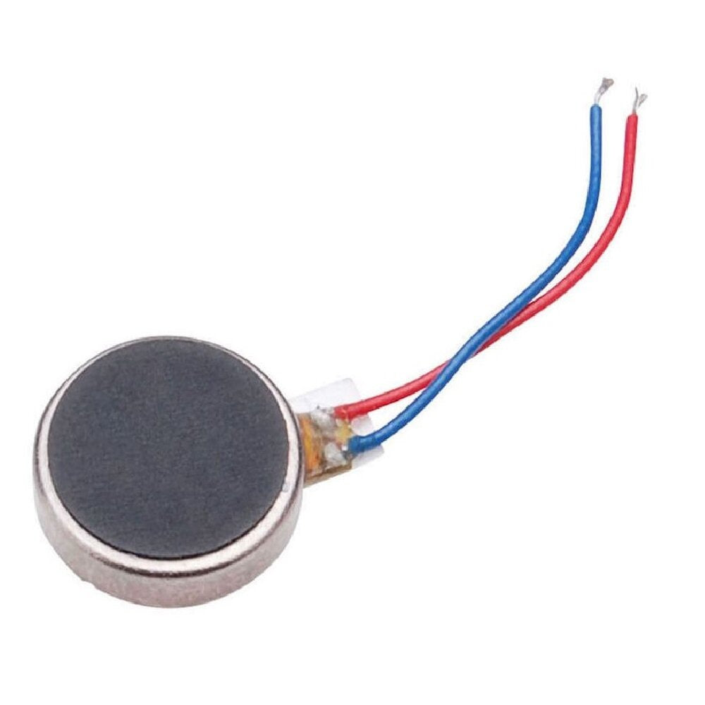 10mm Diameter 1034 Flat Button Type Cell Phone Vibration Motor