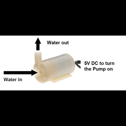 Submersible Mini Water Pump 3-6V DC For Fountain Garden