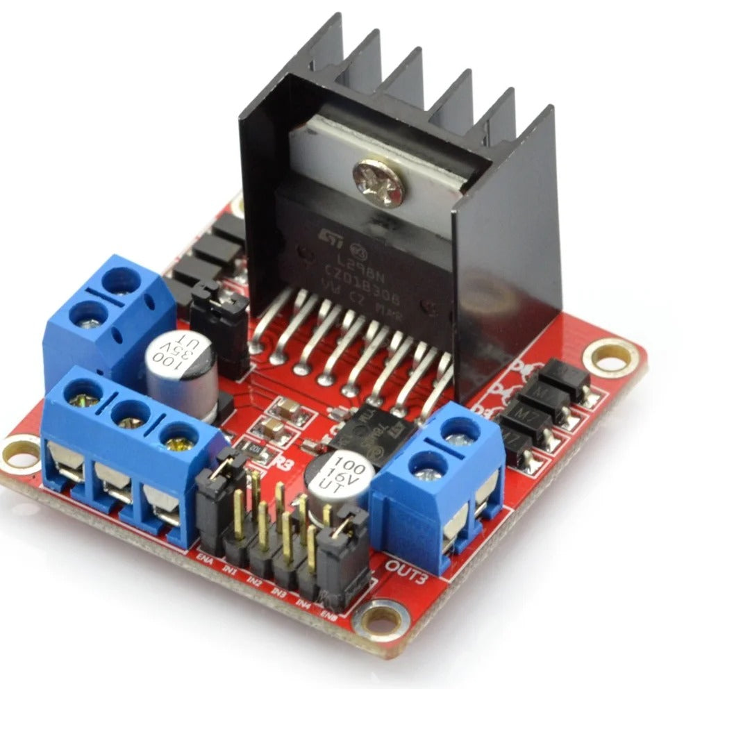 L298 2A Dual Motor Driver Module with PWM Control