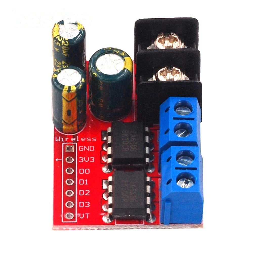 TA6586 based 5A Dual DC Motor Driver Module