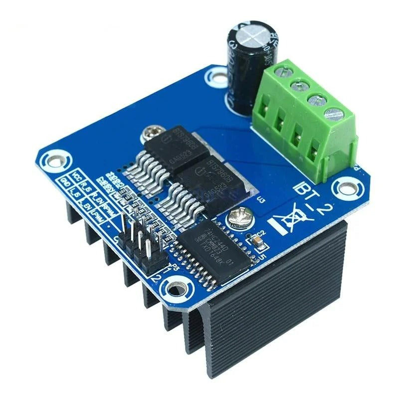 Double BTS7960 43A H-Bridge High-Power Stepper Motor Driver Module