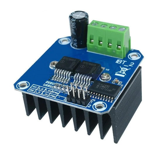 Double BTS7960 43A H-Bridge High-Power Stepper Motor Driver Module