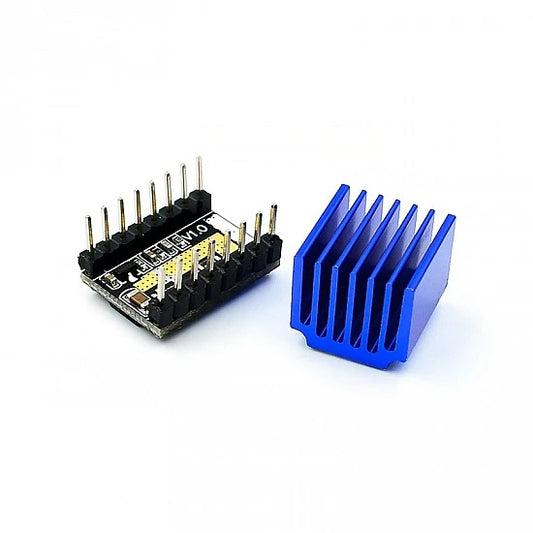 LV8729 6V-36V Ultra Quiet 4-layer Substrate Stepper Motor Driver with Heatsink for 3D Printer