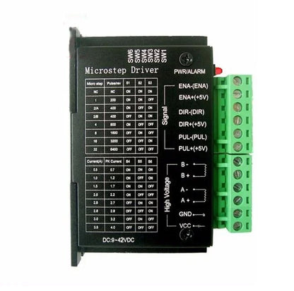 TB6600 Stepper Motor Driver Controller 4A 9~42V TTL 16 Micro-Step CNC 1 Axis