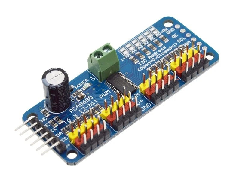 PCA9685 16-Channel 12-Bit PWM/Servo Driver I2C Interface