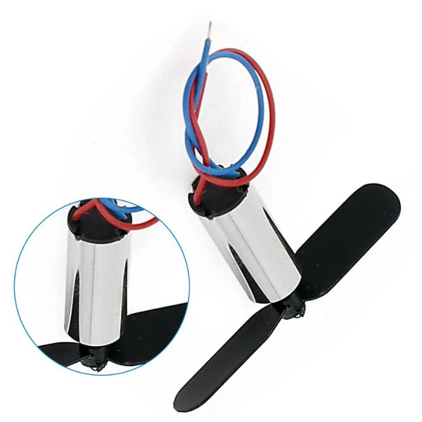 3.7V 7x16mm Magnetic Micro Coreless Motor with Propeller 48000 RPM