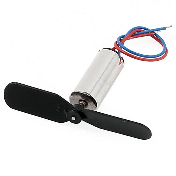 3.7V 7x16mm Magnetic Micro Coreless Motor with Propeller 48000 RPM