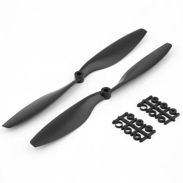 10 - 4.5 inch – 1045/1045R CW CCW Propeller Pair for Quadcopter (Black)