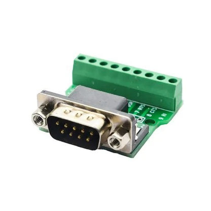 DB9 Male Screw Terminal to RS232 RS485 Conversion Board