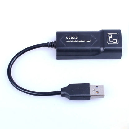 USB 2.0 To RJ45 Ethernet Network Lan Adapter Cable 10/100Mbps For Win 7 8 10 XP Mac PC Laptop