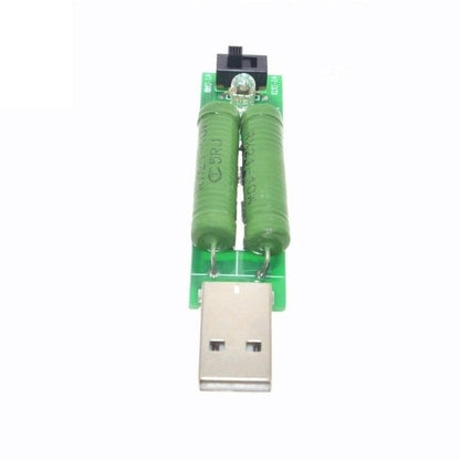 USB Mini Discharge Load Resistor 2A/1A with 1A green LED, 2A Red LED