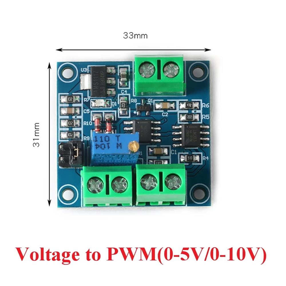 Voltage to PWM Converter Module 0%-100% to 0-5V/0-10V for Digital Analog