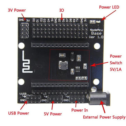 NodeMCU ESP8266 Serial Port Baseboard Lua WIFI Development Board