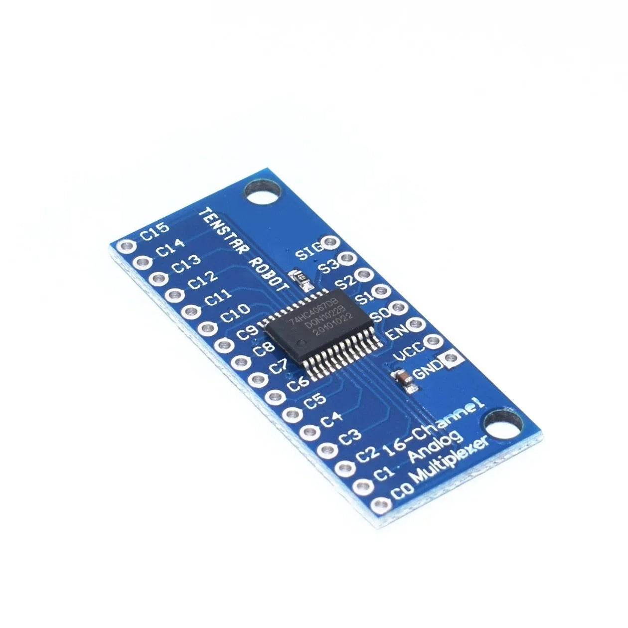 CD74HC4067 High Speed CMOS 16-Channel Analog/Digital Multiplexer Breakout Module