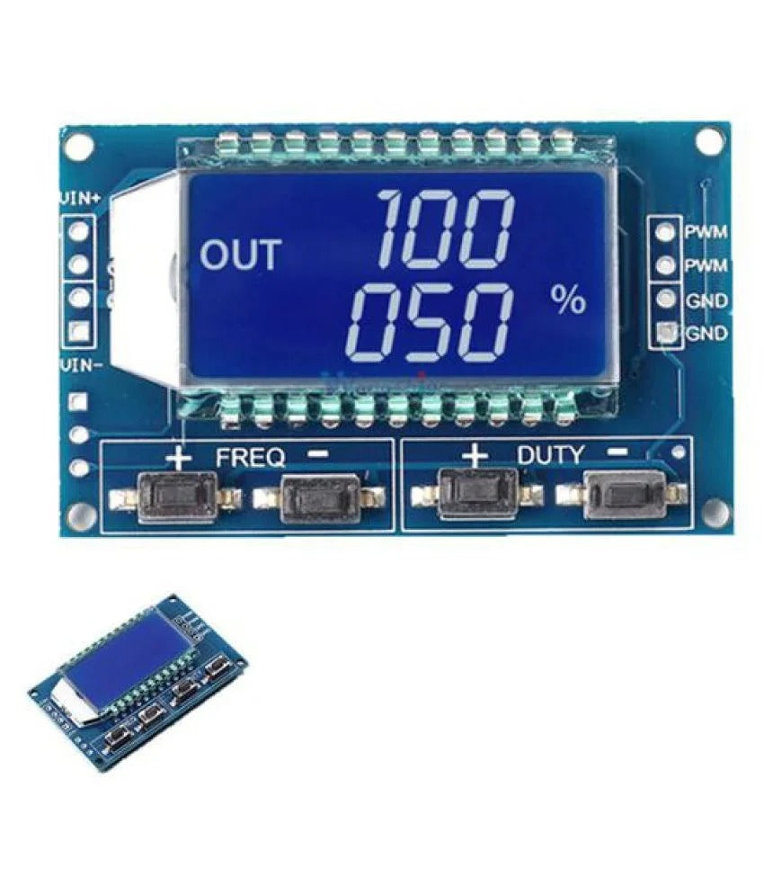 XY-LPWM Signal Generator PWM Pulse Frequency Duty Cycle Adjustable Module LCD Display Module