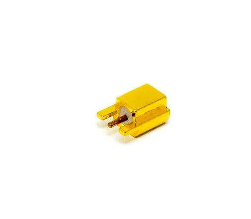 MCX Edge Mount For PCB Mount Female Connector 180 Degree Gold Plating