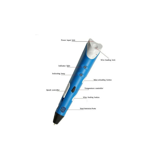 3D Printing Drawing Pen for 3D Modeling comes with PLA filament