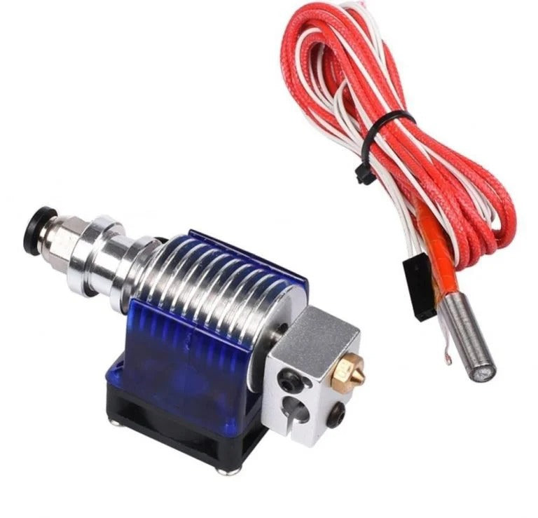 E3D v6 J-Head Hotend Extruder 1.75mm Filament 0.2mm Nozzle w/Fan Duct and PTFE tube