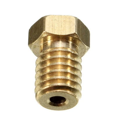 M6 Thread Brass Nozzle V5 V6 UM Compatible – 1.75mm x 0.4mm for 3D printer