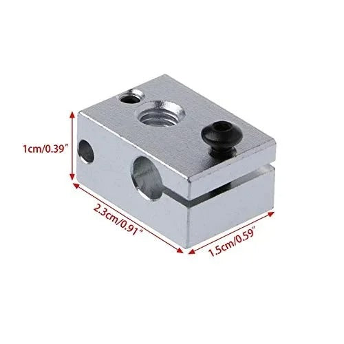 New V6 Heating Block Compatible with PT100 Sensor