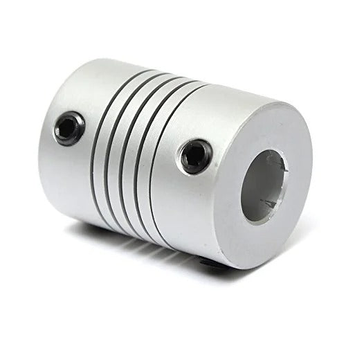 Flexible Coupling OD:20mm x L:25mm Bore: 6x6mm