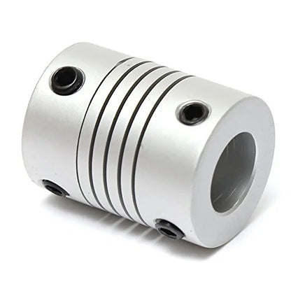 Flexible coupling OD:20mm x L:25mm Bore:8x10mm