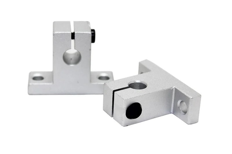 SK8 8MM Linear Bearing Rail Support Bracket XYZ Shaft Table CNC Router – 2 Pcs