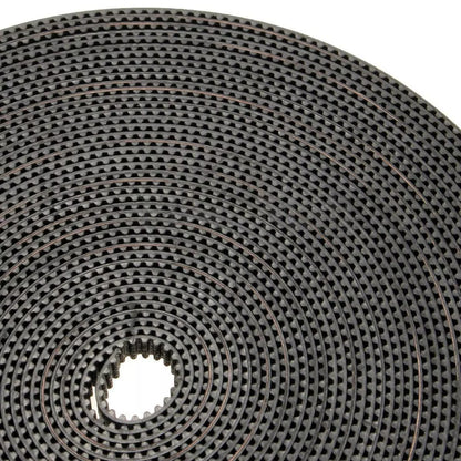 10M GT2 6mm Width Open Timing Belt Black For 3D Printer