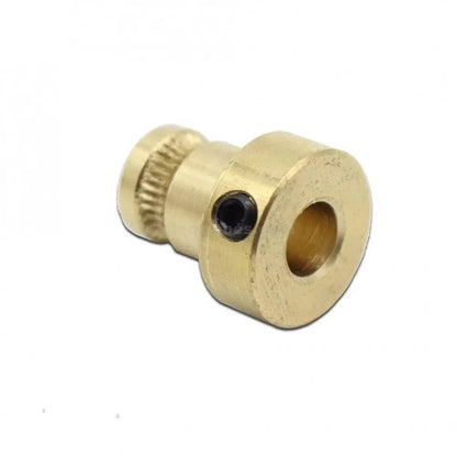 Drive Gear Copper Extruder Pulley Bore 5mm Feeder Wheel for 1.75mm Filament