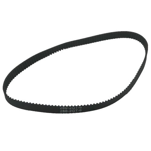 GT2 Timing Belt 280mm Long 6mm Width Closed-Loop Rubber Belt for 3D Printer