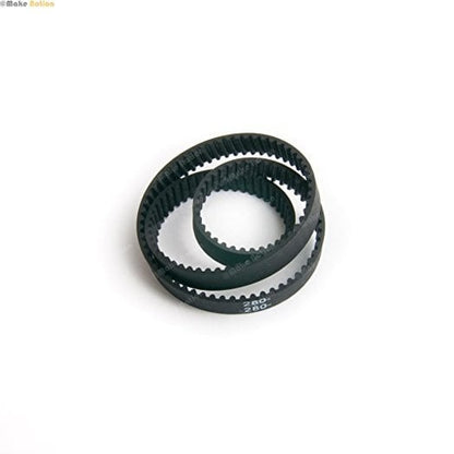 GT2 Timing Belt 280mm Long 6mm Width Closed-Loop Rubber Belt for 3D Printer